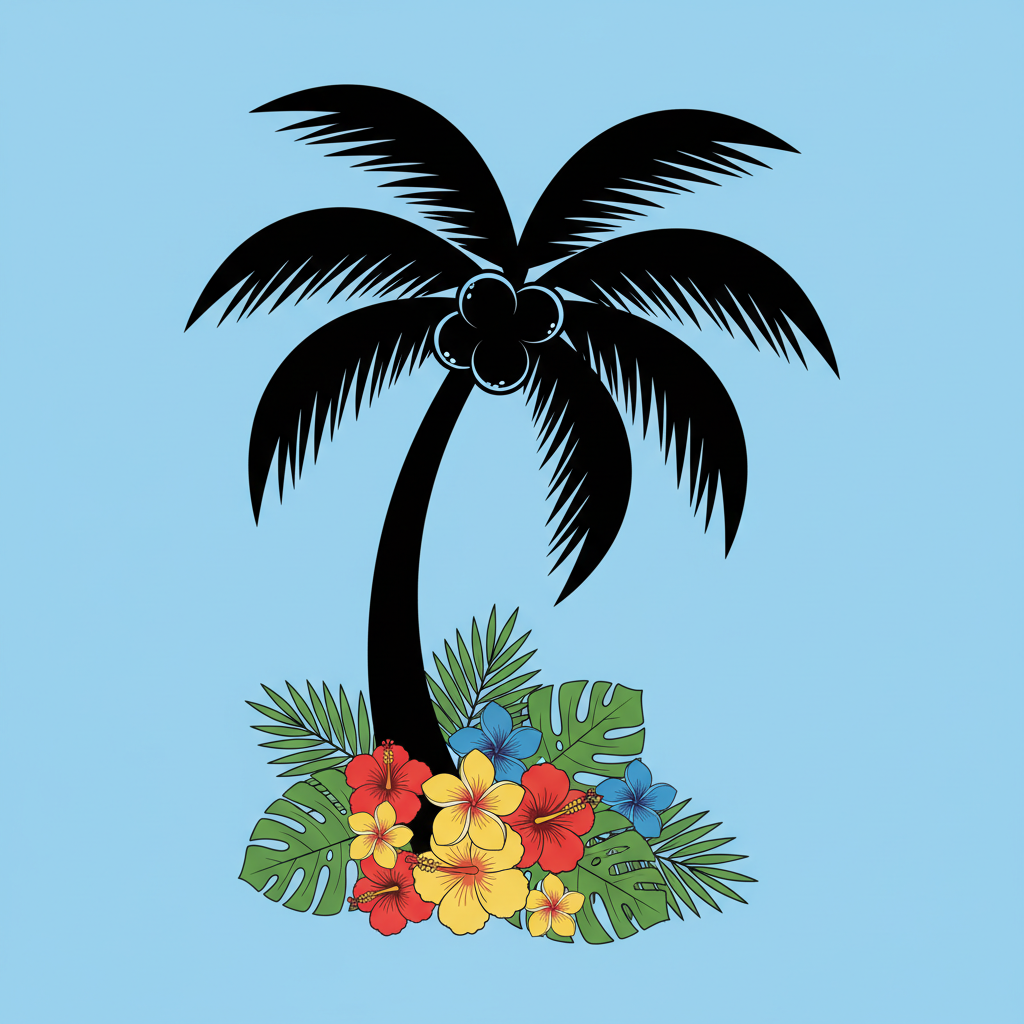 Tropical Palm Tree