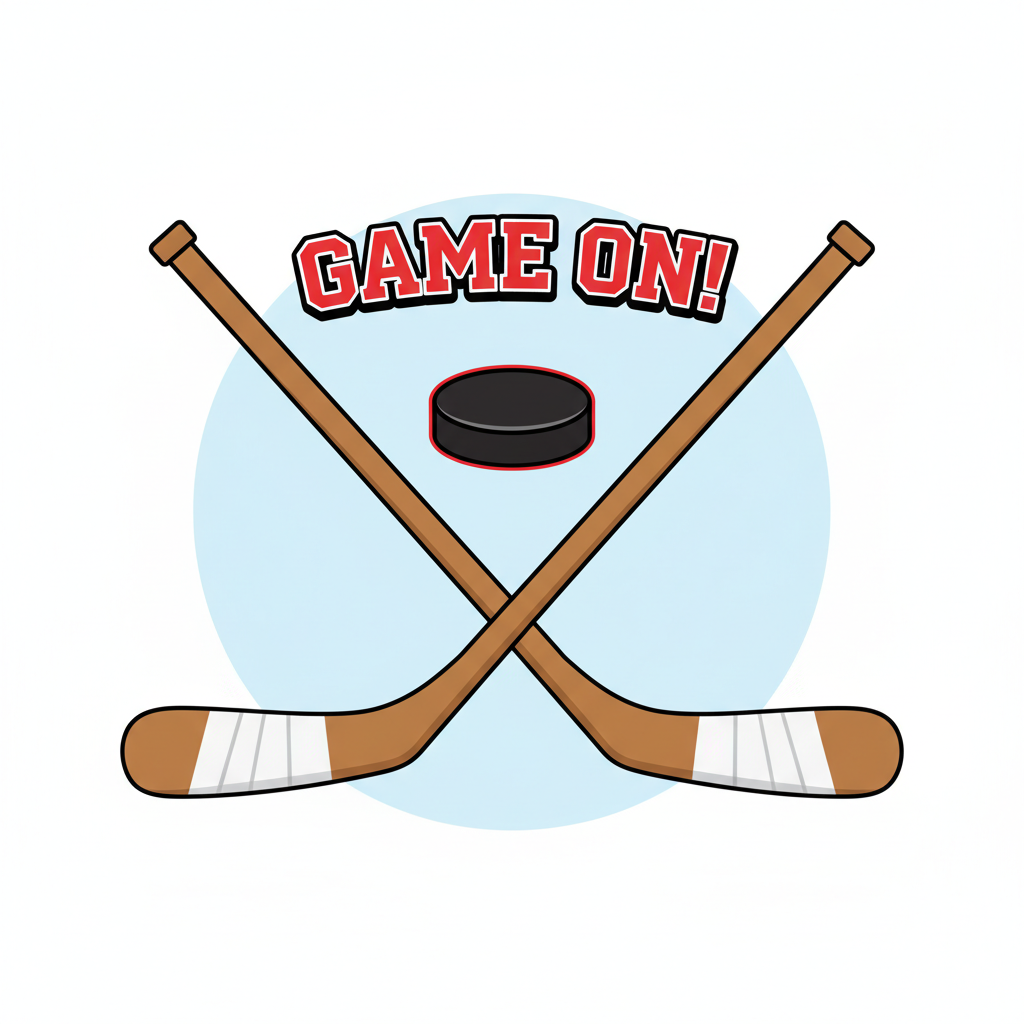 Hockey Game On