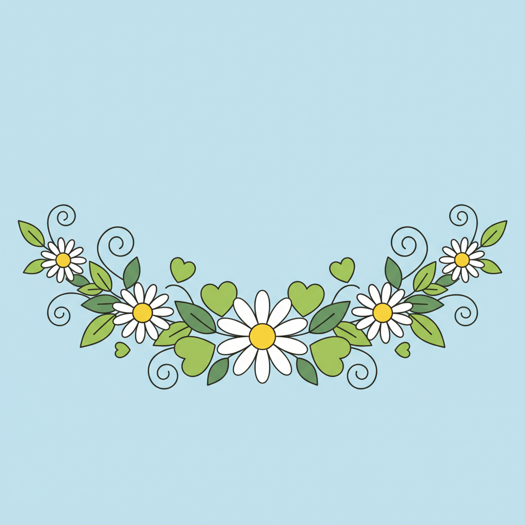 Daisy Garland Design