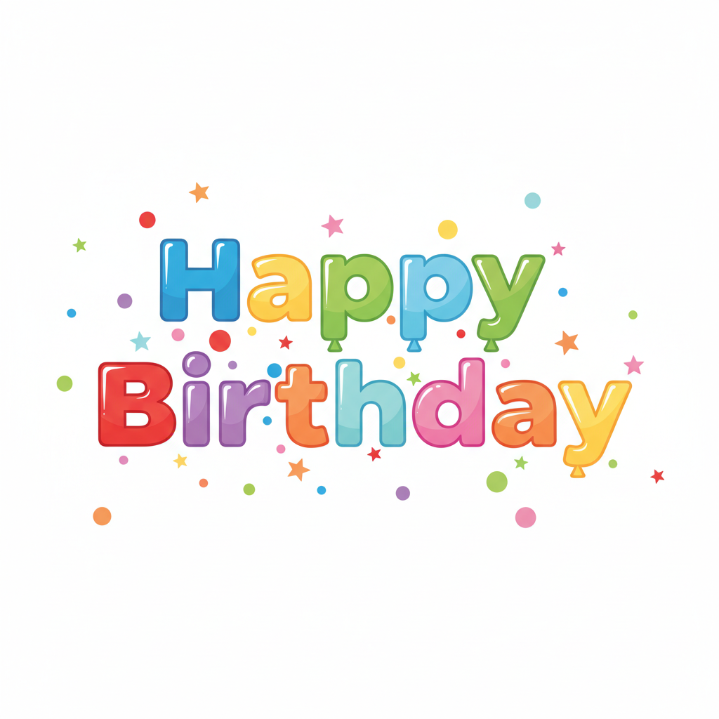 Happy Birthday Balloons